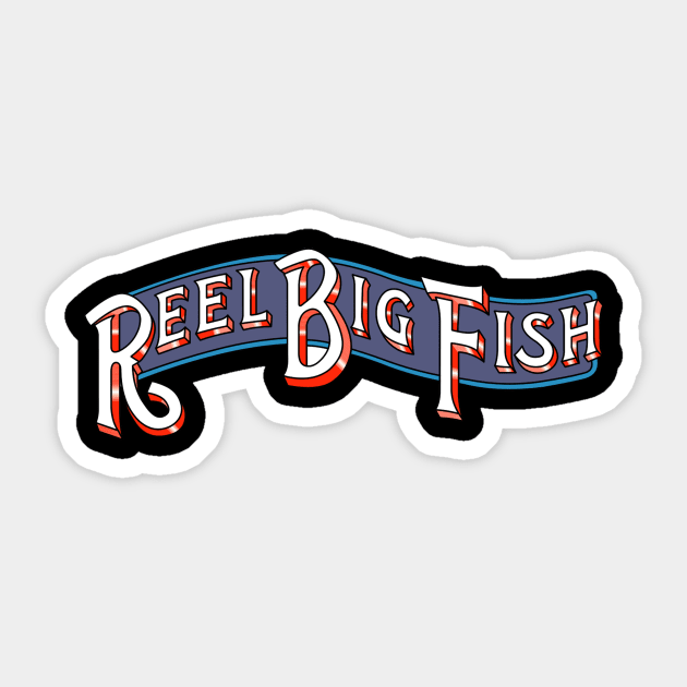 reel big Sticker by One Shoot Crout Arts